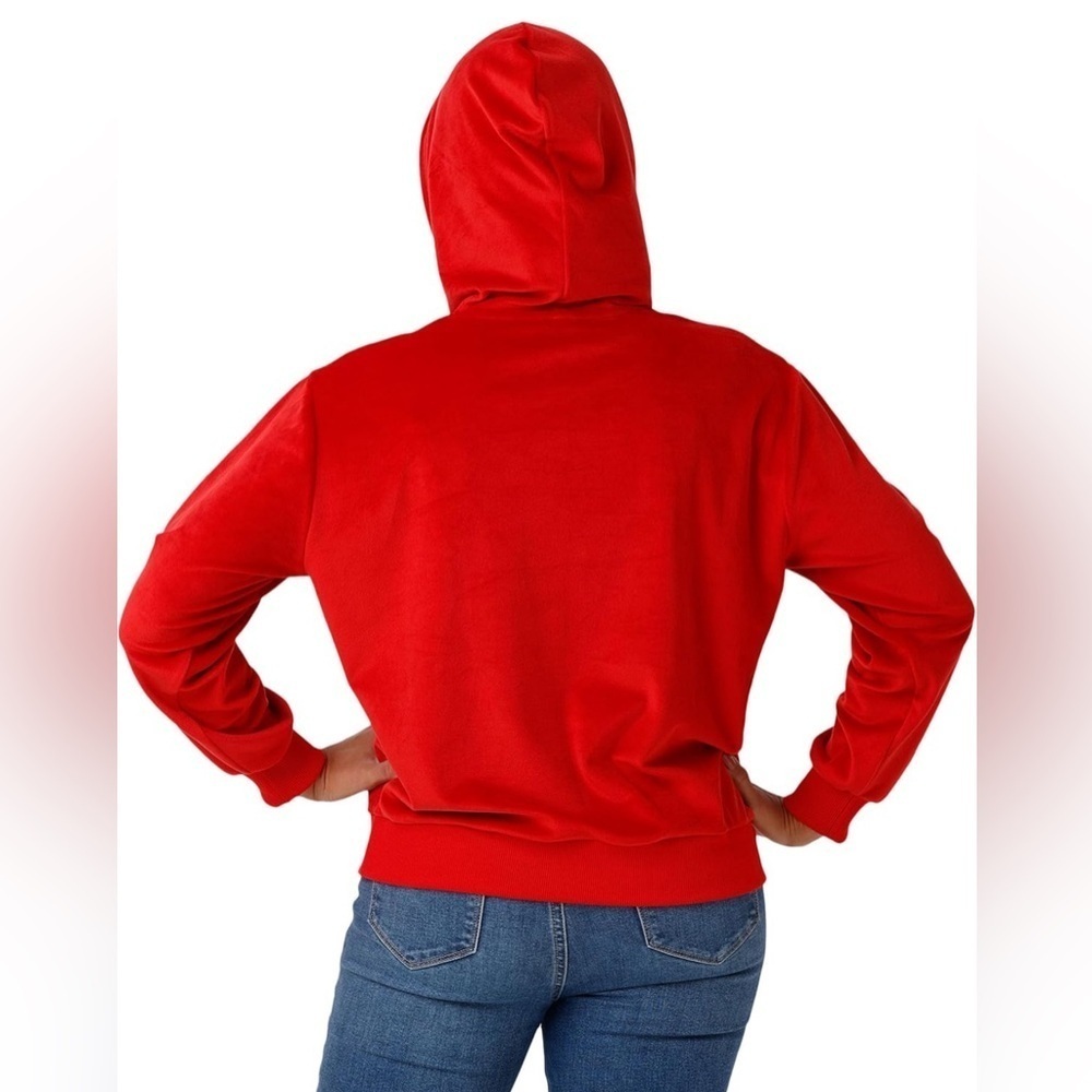 NWT- FOCO Women's San Francisco 49ers Soft Velour Hoodie  SIZE: Large - Picture 2 of 11